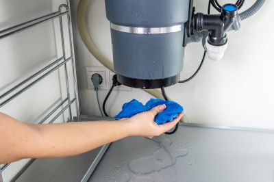 Garbage Disposal Installation detail